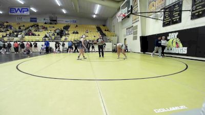 190 lbs Quarterfinal - Kinslee Collier, Edmond North vs Emily Smith, Little Axe Womens Wrestling