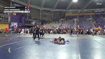 110 lbs Placement (4 Team) - Amelia Murphy, King University vs Trinity Pendergrass, Quincy