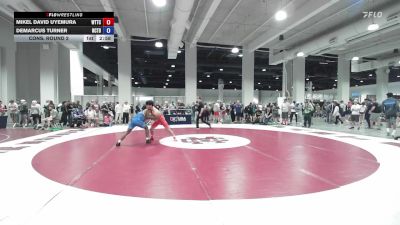 Cons. Round 2 - Mikel David Uyemura, World Team Training Center vs Demarcus Turner, Nor Cal Take Down Wrestling Club