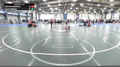 112 lbs Round Of 64 - Waylon Anderson, VA vs Elias Pedroza, CA