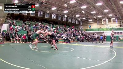 215 lbs Champ. Round 2 - Pablo Secin, Avon Lake vs Augie Lohmeyer, Clay