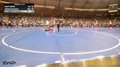 72 lbs Round Of 16 - Riley Morin, Fitness Fight Factory Wrestling Club vs Sophia Palafox, Southwest Stallions WC