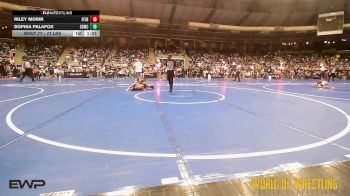 72 lbs Round Of 16 - Riley Morin, Fitness Fight Factory Wrestling Club vs Sophia Palafox, Southwest Stallions WC