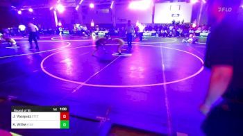 58 lbs Round Of 16 - Joaquin Vasquez, Steel City Reloaded WC vs Kasen Wilke, FoxFit