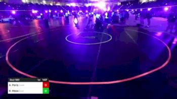 109 lbs Final - Austin Paris, Champions WC vs Robert Meza, Black Fox Wr Ac