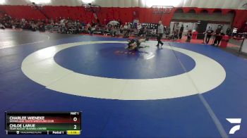 144 lbs Round 2 - Charlee Wieneke, Dodgeland Youth Wrestling Club vs Chloe LaRue, Team Nazar Training Center