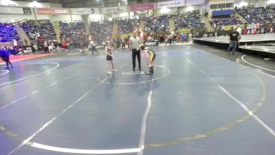 73 lbs Consi Of 8 #1 - Brekston Conry, Pomona Elite vs Hunter Heins, Highland Huskies