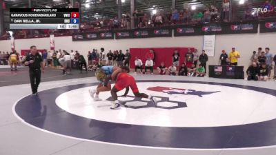 97 kg Quarters - Garavous Kouekabakilaho, Viking Wrestling Club (IA) vs Dan Rella, Jr., Dragon Wrestling Club