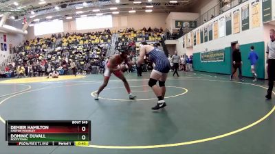 157 lbs 7th Place Match - DeMier Hamilton, CANTON MCKINLEY vs Dominic Duvall, ROOTSTOWN