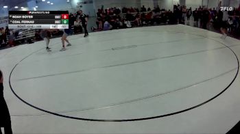 109 lbs Cons. Round 3 - Coal Fernau, Clarkson Leigh vs Noah Boyer, Nebraska City Wrestling Club