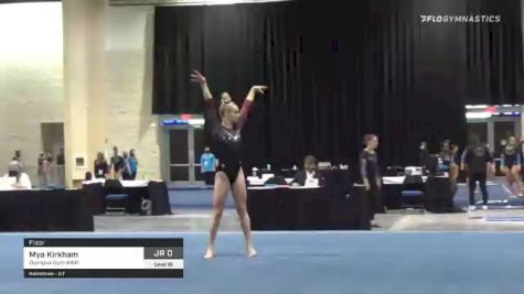 Mya Kirkham - Floor, Olympus Gym #441 - 2021 USA Gymnastics Development Program National Championships
