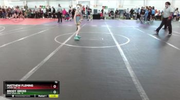 72 lbs Round 4 (10 Team) - Matthew Fleming, Jacket WC vs Brody Gross, Ohio Gold 24K