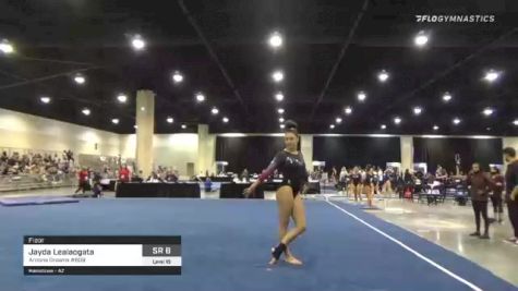 Jayda Lealaogata - Floor, Arizona Dreams #808 - 2021 USA Gymnastics Development Program National Championships