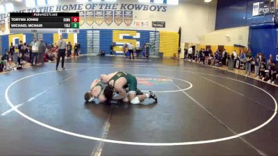 165 lbs Quarterfinals (8 Team) - Torynn Johns, Suwannee vs Michael McNair, Yulee