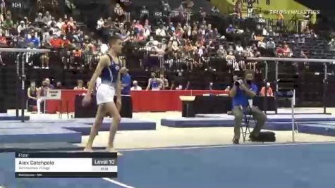 Alex Catchpole - Floor, Gymnastics Village - 2021 USA Gymnastics Development Program National Championships