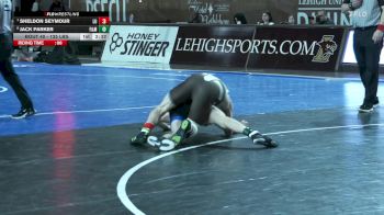 125 lbs Quarterfinal - Sheldon Seymour, Lehigh vs Jack Parker, Franklin & Marshall