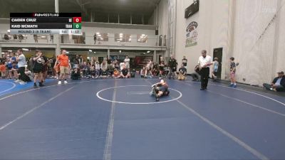 52 lbs Round 2 (6 Team) - Caiden Cruz, Brawler Elite vs Kaid McMath, Team Barracuda