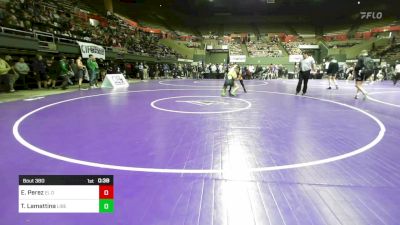 167 lbs Consi Of 16 #1 - Edward Perez, El Diamante vs Talan Lamattina, Liberty (Mad)