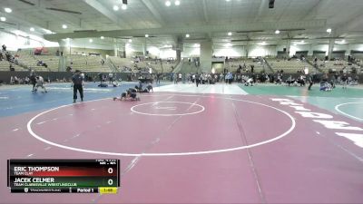 80 lbs Cons. Round 3 - Jacek Celmer, Team Clarksville WrestlingClub vs Eric Thompson, Team Clay