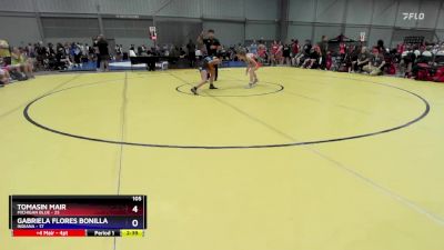 105 lbs Semis & 3rd Wb (16 Team) - Tomasin Mair, Michigan Blue vs Gabriela Flores Bonilla, Indiana