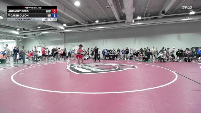70 lbs Cons. Round 3 - Anthony Berg, Central Coast Regional Training Center vs Caleb Olson, Immortal Athletics WC