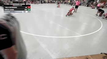 94-104 lbs Round 1 - Ella Deterding, Sparta Junior Bulldogs vs Amelia Cook, Reed Custer Jr. Panthers