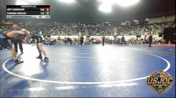 119 lbs Quarterfinal - Jett Sisemore, Team Tulsa Wrestling Club vs Parker Ingram, Cleveland Take Down Club