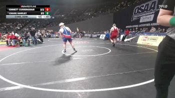 2A/1A Boys 285 Cons. Semi - Chase Hawley, Myrtle Point Boys vs Emmett Cunningham, Enterprise Boys