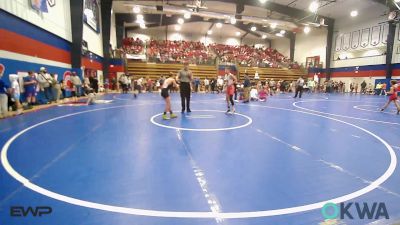 100 lbs Rr Rnd 2 - Easton Brown, Tonkawa Takedown Club vs Camden Lloyd, Independent