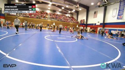 55 lbs Rr Rnd 2 - Kyng Walker, Barnsdall Youth Wrestling vs Aidan Garland, Berryhill Wrestling Club