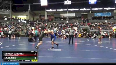 Round 2 - Kaden Ackley, The Best Wrestler vs Abraham Gutierrez, Sherman Challengers