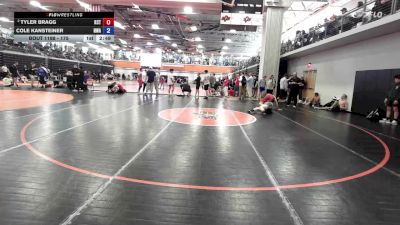 175 lbs Cons. Round 3 - Tyler Bragg, KCTC vs Cole Kansteiner, Nebraska Wrestling Academy