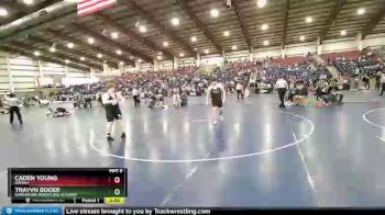 285 lbs Semifinal - Trayvn Boger, Sanderson Wrestling Academy vs Caden Young, Uintah