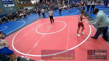 92 lbs Quarterfinal - Noah Caudle, Smith Wrestling Acadmey vs Harrison Cofer, Standfast