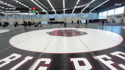 165 lbs Round 5 - Coy Bryson, Clarion vs Marco Albanese, Binghamton