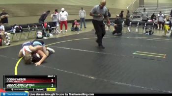 120 lbs Round 2 (6 Team) - Adam Hoch, Untouchables-Olympia vs Jaxon Jorgenson, Illinois Menace