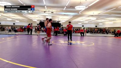 70 lbs Champ. Rd Of 16 - Genik Asatryan vs Brock Rogers, Lion Of Judah Wrestling Academy