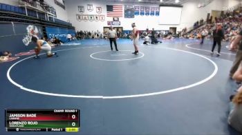 285 lbs Champ. Round 1 - Lorenzo Rojo, Wheatland vs Jamison Bade, Laramie