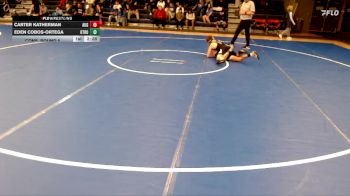 125 lbs Cons. Round 5 - Eden Cobos-Ortega, Otero Junior College vs Carter Katherman, Augustana (SD)
