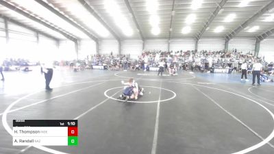 88 lbs Rr Rnd 3 - Hank Thompson, Independent vs Andrew Randall, NAZ Grapplers