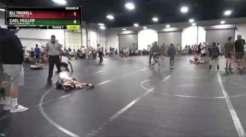 76 lbs Round 6 (8 Team) - Cael Muller, PA Alliance Red vs Eli Troxell, 84 Athletes