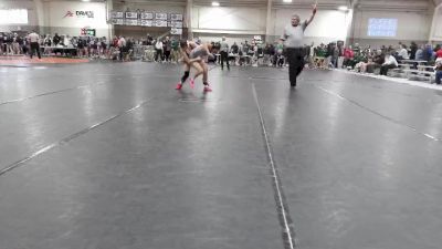 120 lbs Champ. Round 1 - Elina Lopez, Gibsonburg High School vs Isabelle Singer, Huntley