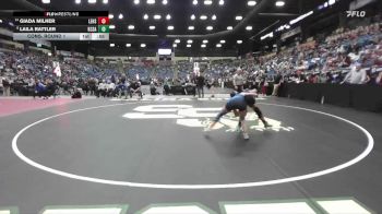 120 lbs Cons. Round 1 - Giada Milner, Leavenworth HS vs Laila Rattler, Kansas City - Sumner Academy HS