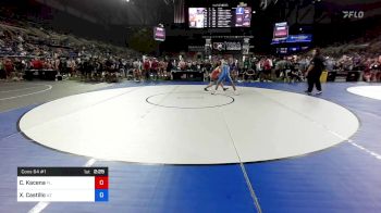 138 lbs Cons 64 #1 - Colin Kacena, Florida vs Xavier Castillo, Arizona