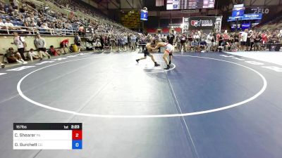 157 lbs Rnd Of 128 - Caden Shearer, PA vs David Burchett, CO