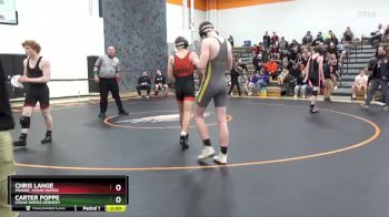 150 lbs Quarterfinal - Chris Lange, Prairie, Cedar Rapids vs Carter Poppe, Cedar Rapids Kennedy