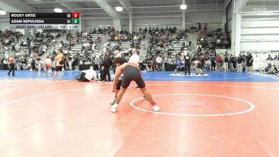 195 lbs Quarterfinal - Rocky Ortiz, CA vs Adam Sepulveda, NJ