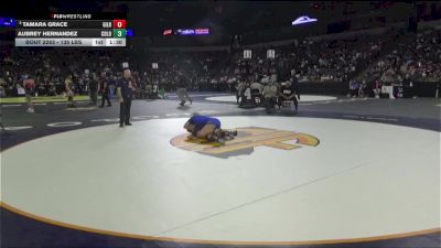 135 lbs Round Of 16 - Aubrey Hernandez, Colony (SS) vs Tamara Grace, Gilroy (CC)