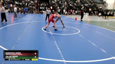 197 lbs Champ. Round 2 - Augustus Johns, Labette Community College vs Calvin Gross, Concordia (Neb.)