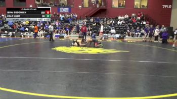 125 lbs Champ. Round 3 - Cole Hunt, Montevallo vs Jekai Sedgwick, Unattached